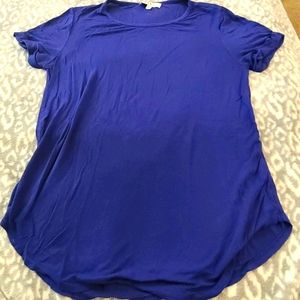 LOVE J Solid Fixed Cuff Tee